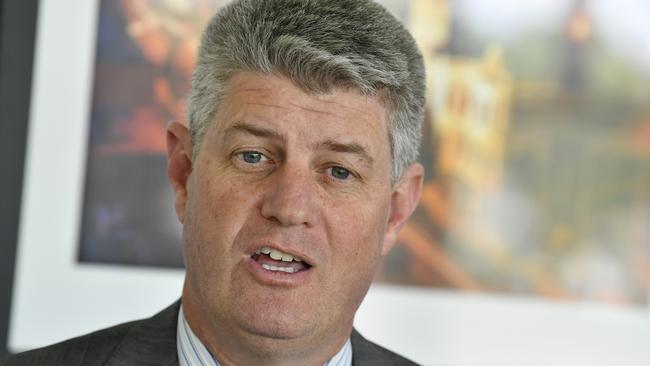 Local Government Minister Stirling Hinchliffe says Queensland’s council elections will go ahead as planned. Picture: Kevin Farmer