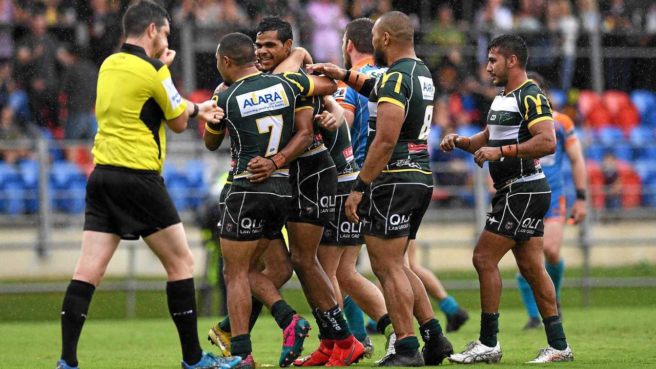 Redcliffe Dolphins - Jamil Hopoate in our Anzac Day jersey that we are  wearing against the Ipswich Jets today #wearethedolphins #intrustsupercup