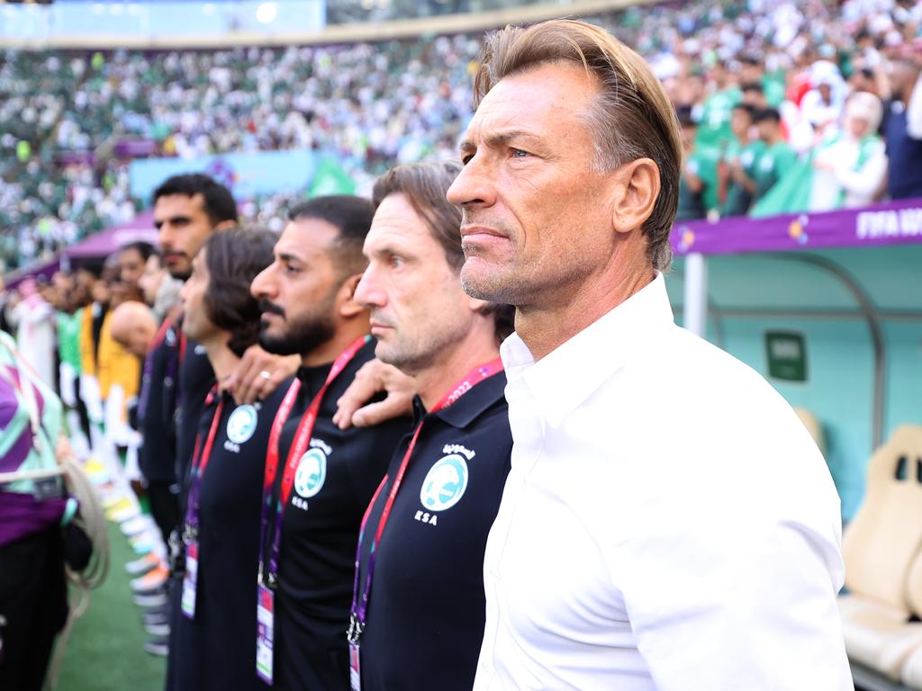 Hervé Renard on taking down Argentina: This result will go down in the  history of the World Cup and of Saudi Arabia forever. - Get French  Football News