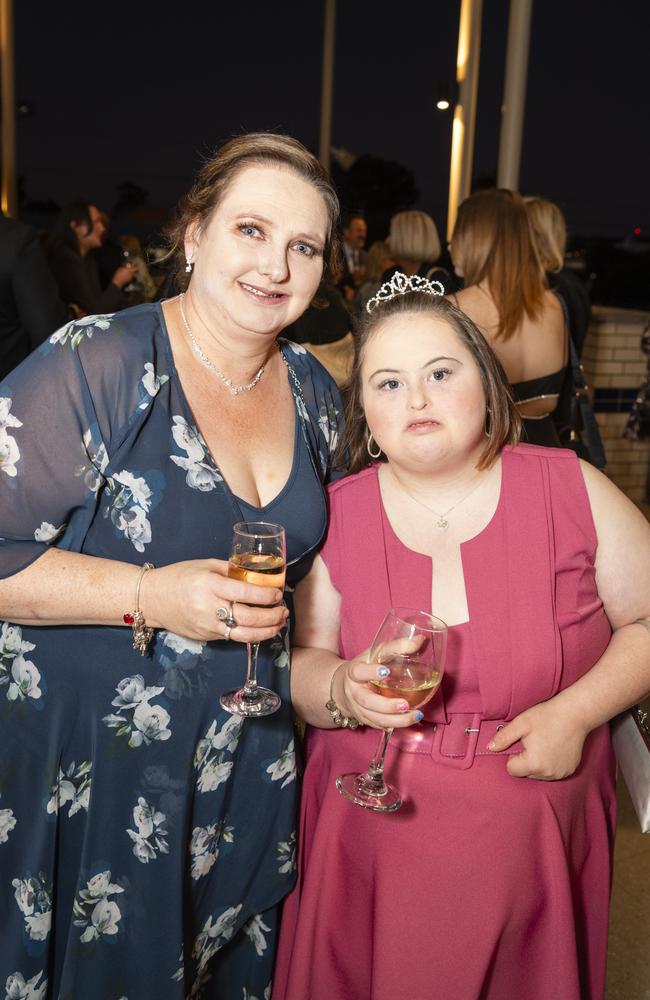 Tina and daughter Jazmyn Wilson at the Business disABILITY Awards. Picture: Kevin Farmer