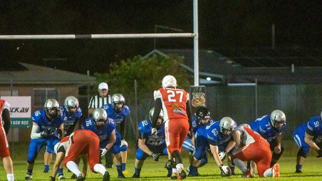Mackay Gridiron vs Townsville Cyclones at West Tiger Park Walkerston. Saturday 20 January 2024 Picture:Michaela Harlow