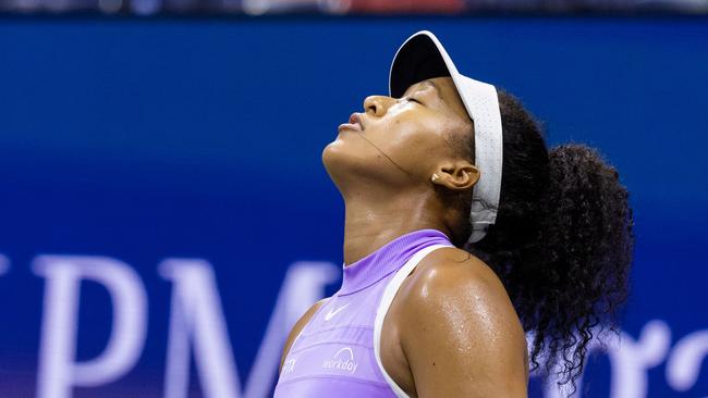 Japan's Naomi Osaka. Photo by COREY SIPKIN / AFP