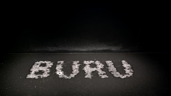 One of the exhibits in Science Gallery Melbourne’s Dark Matters. Photography: Alan Weedon, 2023.