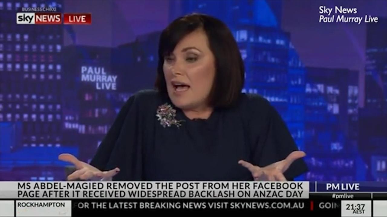 Reality TV star slams ABC presenter for her 'offensive' comments