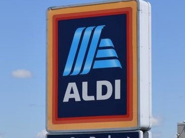 Hervey Bay Aldi sign. Photo: Stuart Fast
