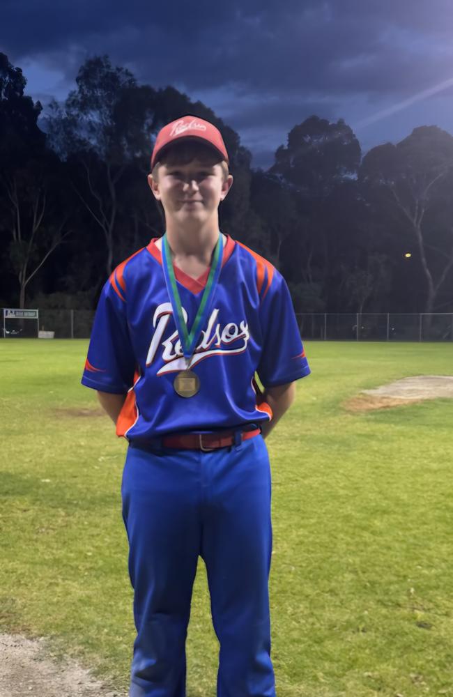 Mt Barker Redsox – Zaxton Sward, 12. Picture: Supplied