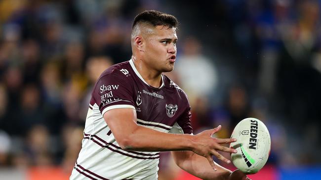 Manly boss Tony Mestrov has emphatically backed embattled Josh Schuster to live up to his potential. Picture: NRL Photos