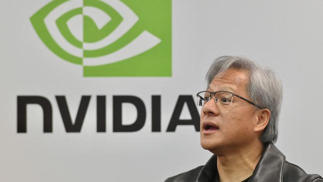 Nvidia chief executive Jensen Huang, whose company’s market capitalisation is six times higher than Intel’s.