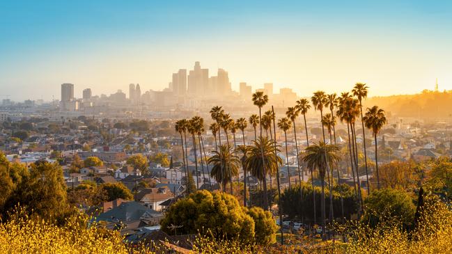 the skyline of los angeles during sunset.Escape 24 August 2024My Travel CVPhoto - Getty Images