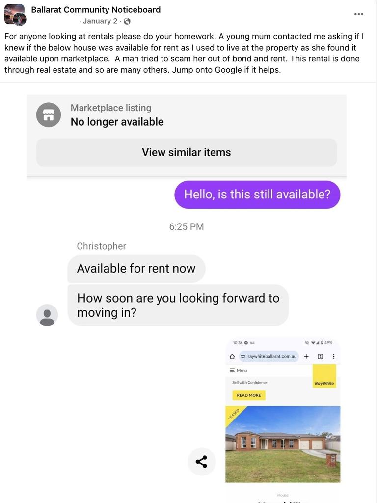 Desperate renters are being preyed on by scammers across Victoria with fake ads