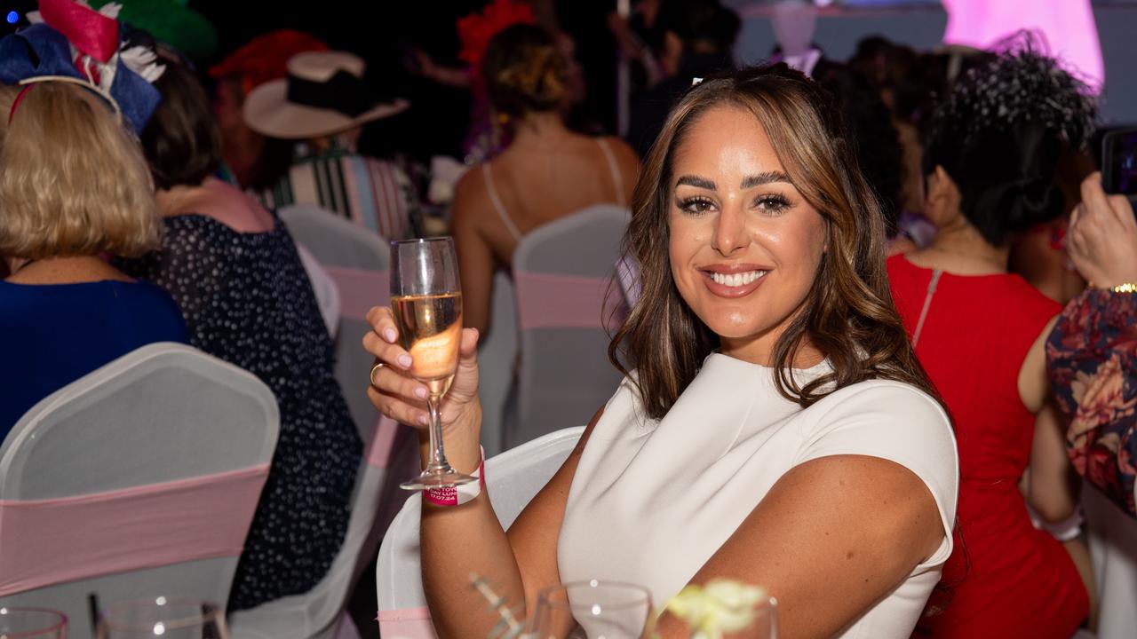 Hayley Wynn at the 2024 Darwin Cup Carnival Ladies Day. Picture: Pema Tamang Pakhrin