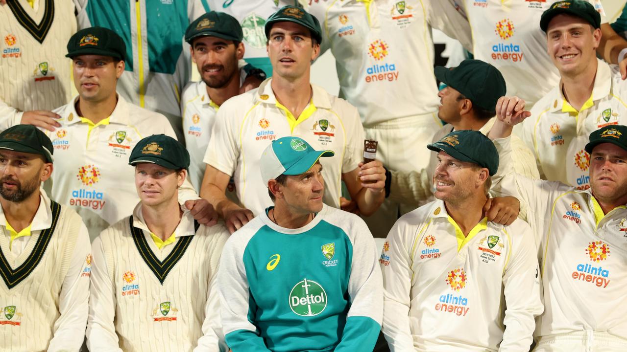 Head coach Justin Langer of Australia. Photo by Robert Cianflone/Getty Images