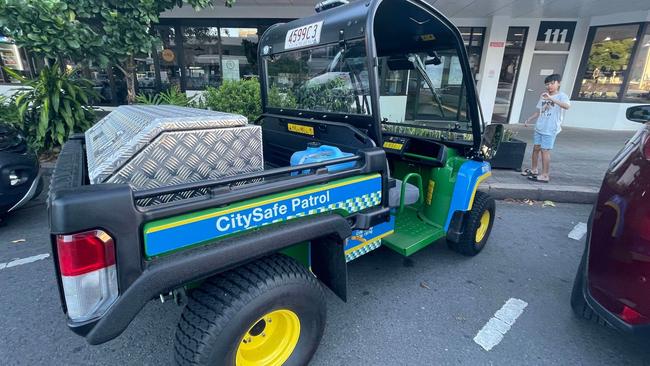 The new CitySafe buggy was acquired by council last year at a cost of $40,000. Picture: Peter Carruthers