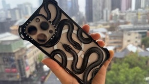 The iPhone 16 Pro case view. Picture: Alice Clarke