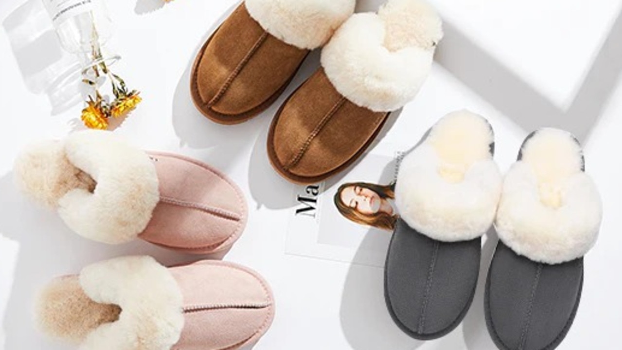 UGG Slippers Premium Sheepskin Muffin Scuff. Picture: UGG Express.