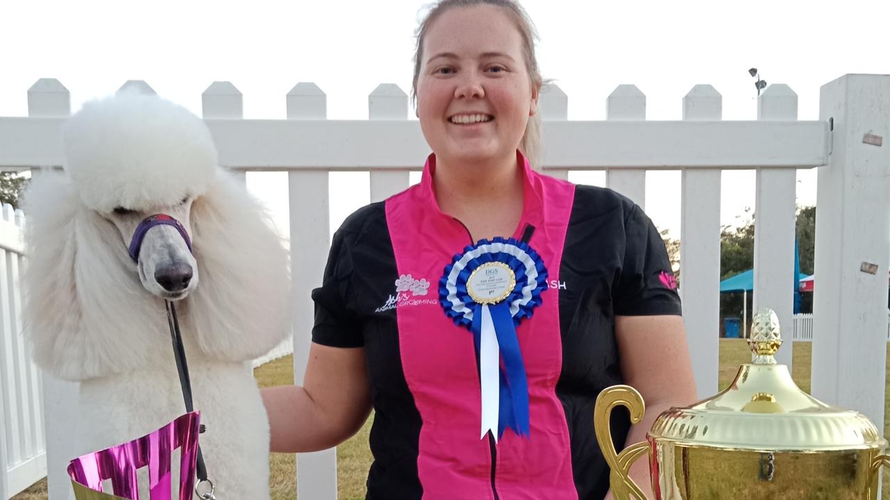 Strathpine dog groomer Ashleigh Allsop finds success at Pup Cup Dog