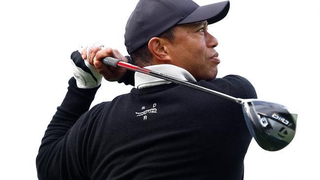 Tiger Woods at the Genesis Invitational at Riviera Country Club Ronald Martinez/Getty Images/AFP (