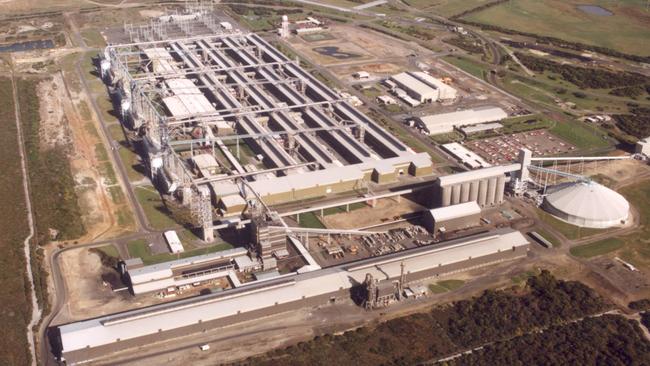 The Portland aluminium smelter. The Victorian is paying a vast (but still secret) subsidy to keep coal-fired power stations open lest it lose the smelter and its hundreds of jobs.