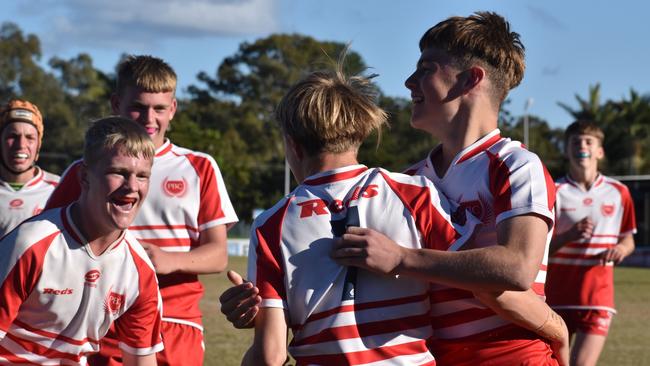 Renouf Shield action: Keebra Park v Palm Beach Currumbin.