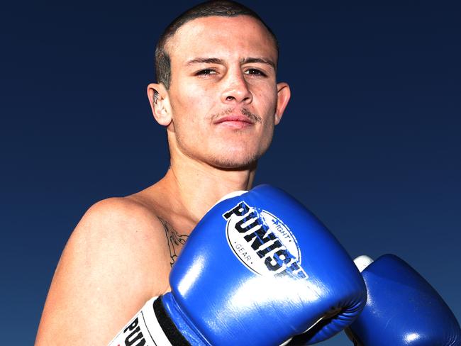 Boxer Jacob Ng at Broadbeach on the Gold Coast. Picture: Jason O'Brien