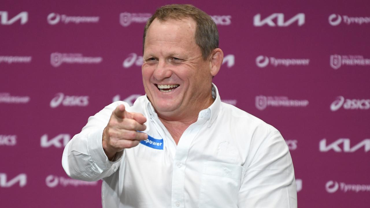 NRL 2022 RD12 Brisbane Broncos v Gold Coast Titans - Kevin Walters Coach Press Conference Photo NRL photos