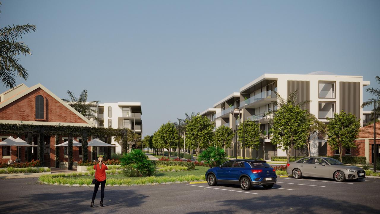 Rezoning at West Lakes will allow for a four-storey commercial and residential development.