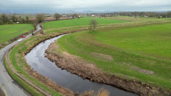 A general view of the River Wyre where police divers recovered a body in Preston, England. Picture: Christopher Furlong/Getty Images