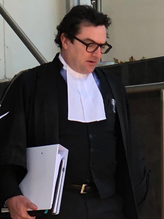 Barrister Andrew Hoare.