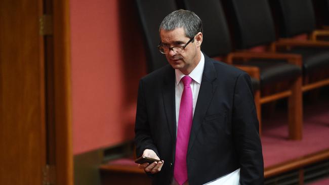 Former Labor Communications Minister Stephen Conroy. Picture: AAP Image/Mick Tsikas