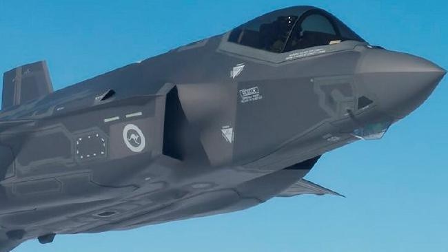 One of Australia’s first F-35 Strike Fighters displays its RAAF markings. Losing its ability to fly ‘unseen’ will leave the fighter vulnerable. Picture: Defence