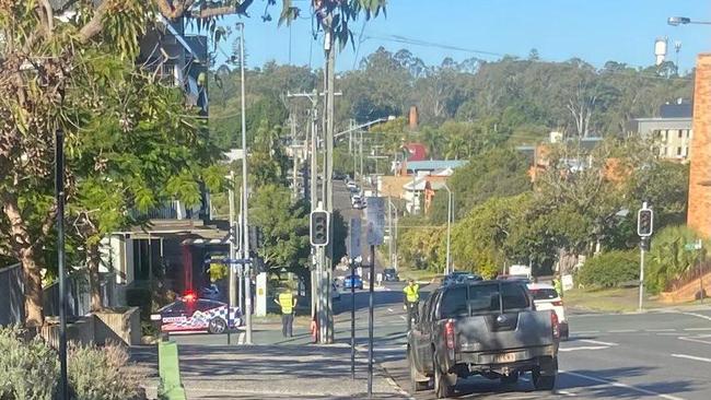 Police are urging motorists to avoid East St after a traffic incident left a patient in critical condition.