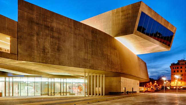 MAXXI museum, designed by Zaha Hadid.