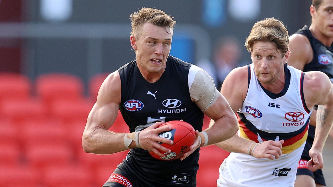 Patrick Cripps of the Blues faces a big 2021. Picture: Michael Klein