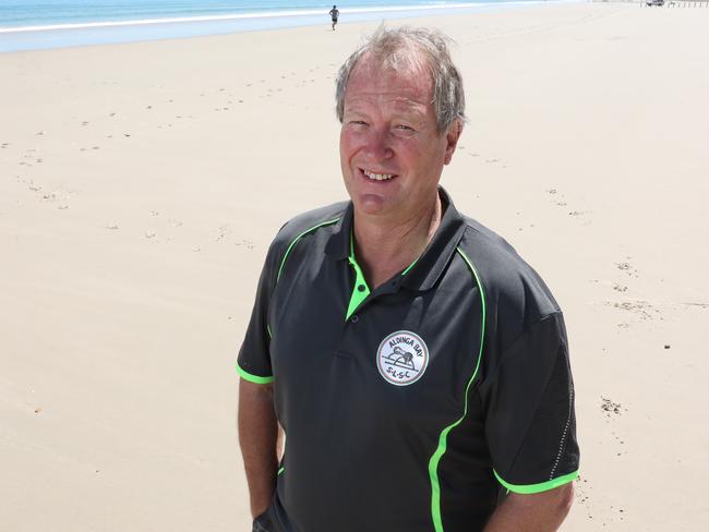 Aldinga Surf Life Saving Club bar manager Peter Symons. AAP Image/RUSSELL MILLARD