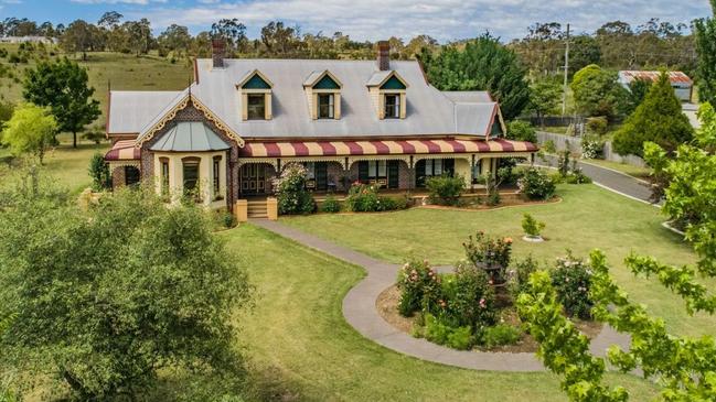 This landmark period residence at 7 Wyevale Close, Armidale is in the same price range as an Old Toonhabbie home in Sydney (below).