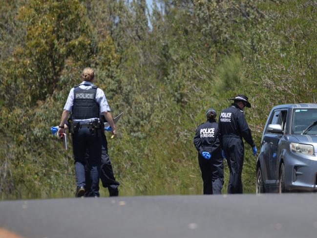 WOOROLOO, AUSTRALIA - NewsWire Photos. NOVEMBER 4, 2023 Residents of an outer Perth suburb have been warned to lock their doors as specialist police respond to a firearm incident. Police are responding to a firearm incident near the intersection of Needham Road and Marauba Close, in Wooroloo, 55km east of Perth’s CBD. Picture: NCA NewsWire / Sharon Smith