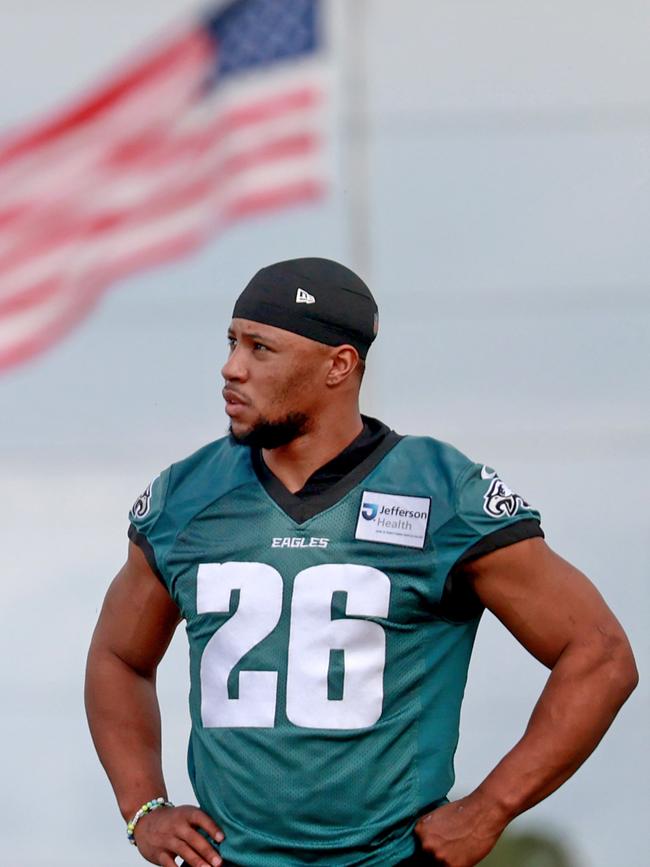 Eagles running back Saquon Barkley. Picture: Getty