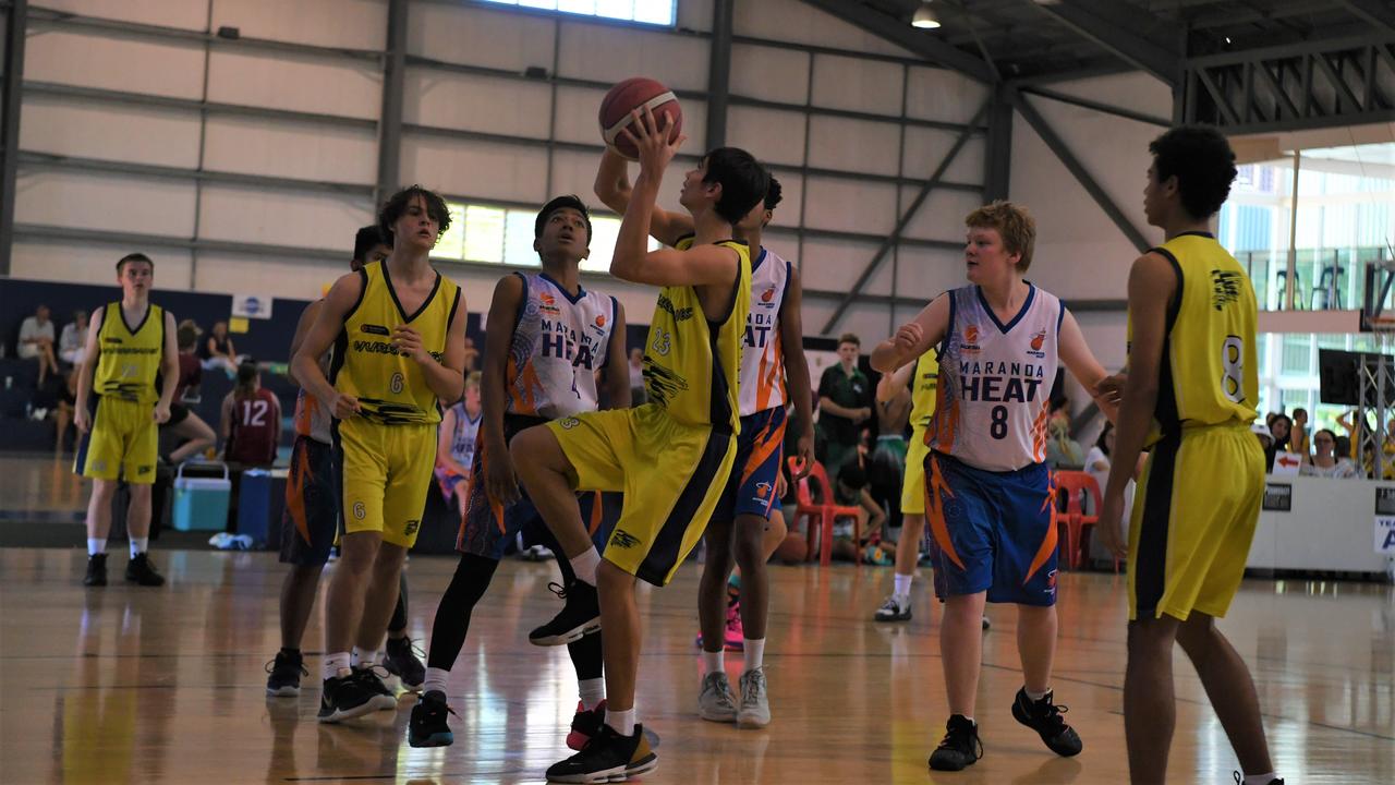 U18 Boys 2 Hervey Bay Hurricanes vs Maranoa Heat in the CQJBC at Hegvold Stadium on Sunday.