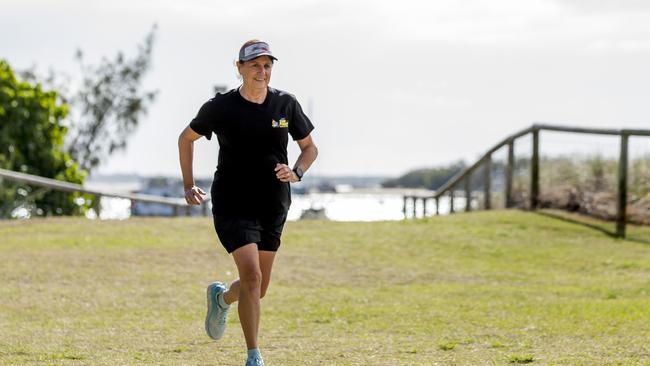 Bridget Croucher will be running the 10km and 21km virtual events with her husband. Picture: Jerad Williams