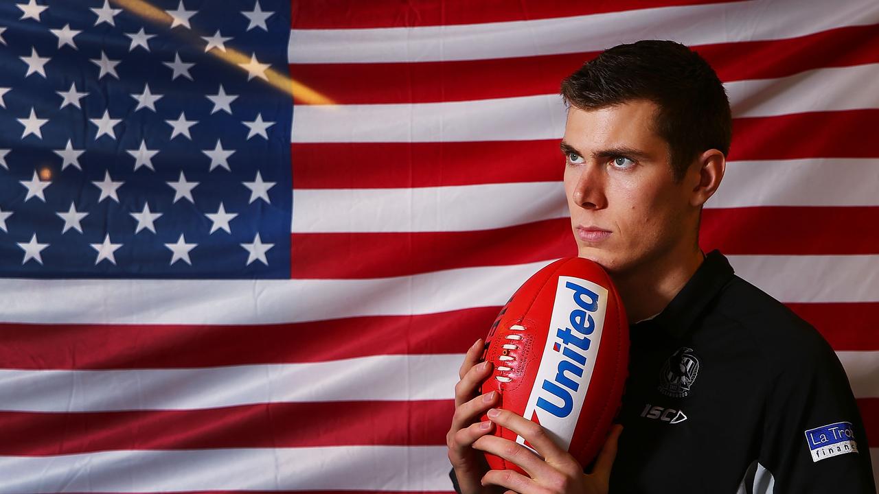 Mason Cox ahead of the Grand Final. Photo: Michael Dodge/Getty Images.