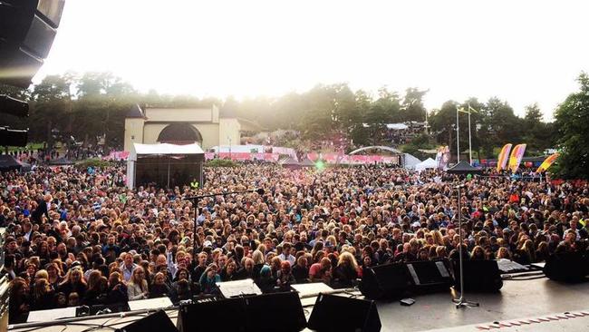 More than 30 girls were sexually assaulted at the music festival, Party in the Park. Picture: Facebook