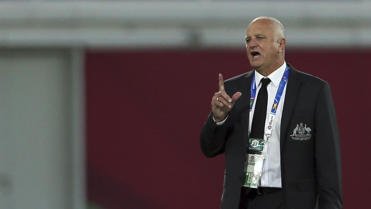 Graham Arnold. (AP Photo/Kamran Jebreili)