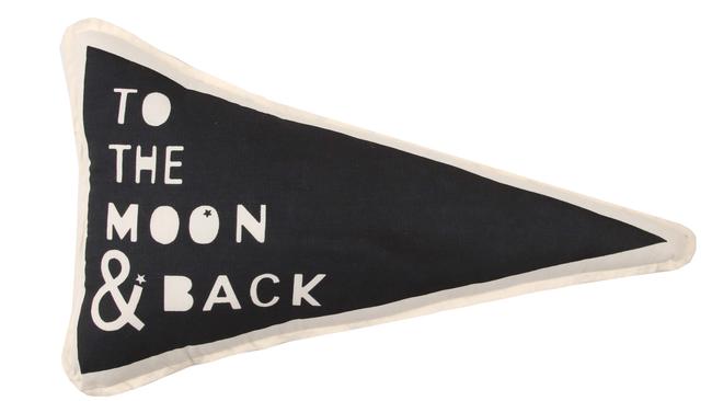 To The Moon and Back cushion.