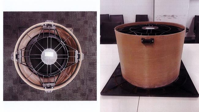 New shields for septic tanks, set to be installed in remote communities in 2025. Picture: NT Courts