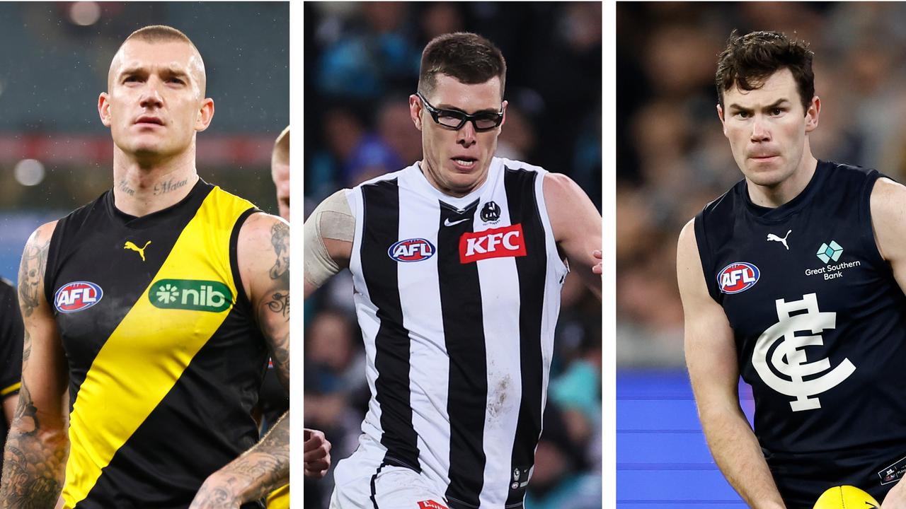 A number of big teams calls have been made for this weekend's AFL action. Picture: Getty
