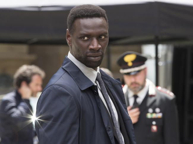 Omar Sy, who starred in Burnt and X Men: Days of Future Past, in a scene from Columbia Pictures' Inferno. Picture: Columbia Pictures