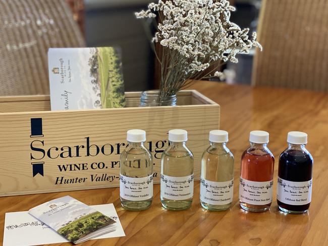 Scarborough Wines’ wine tasting kit.