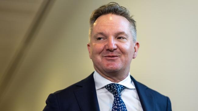 Climate and Energy Minister Chris Bowen laughed in parliament about the political prospects of denouncing nuclear energy, writes Chris Kenny. Picture: NCA NewsWire / Gary Ramage