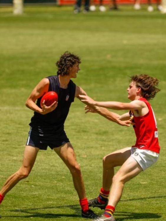 Max Ramsden at Melbourne Grammar.