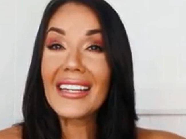 Davina in tears on vlog